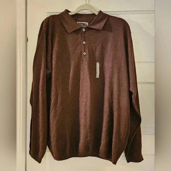 Y2K Bobby G By Ivy Crew Men’s Lambswool Blend Sweater Size Large - Picture 1 of 5